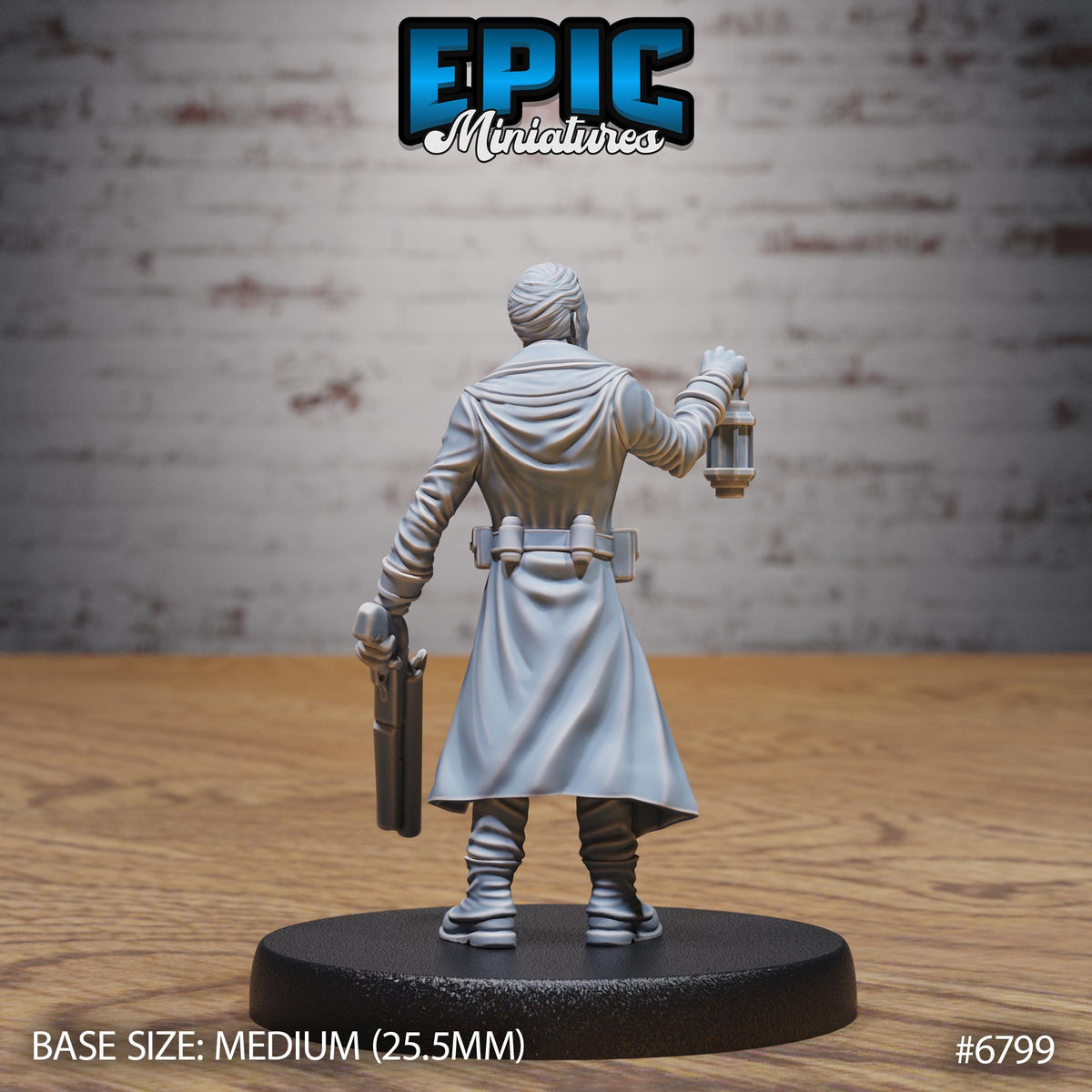 Mystery Detective Option #6799 back DND miniature Void Incarnate 16k resin