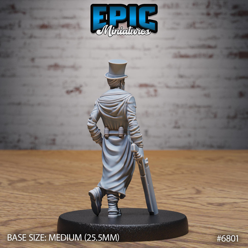 Mystery Detective Option #6801 back DND miniature Void Incarnate 16k resin
