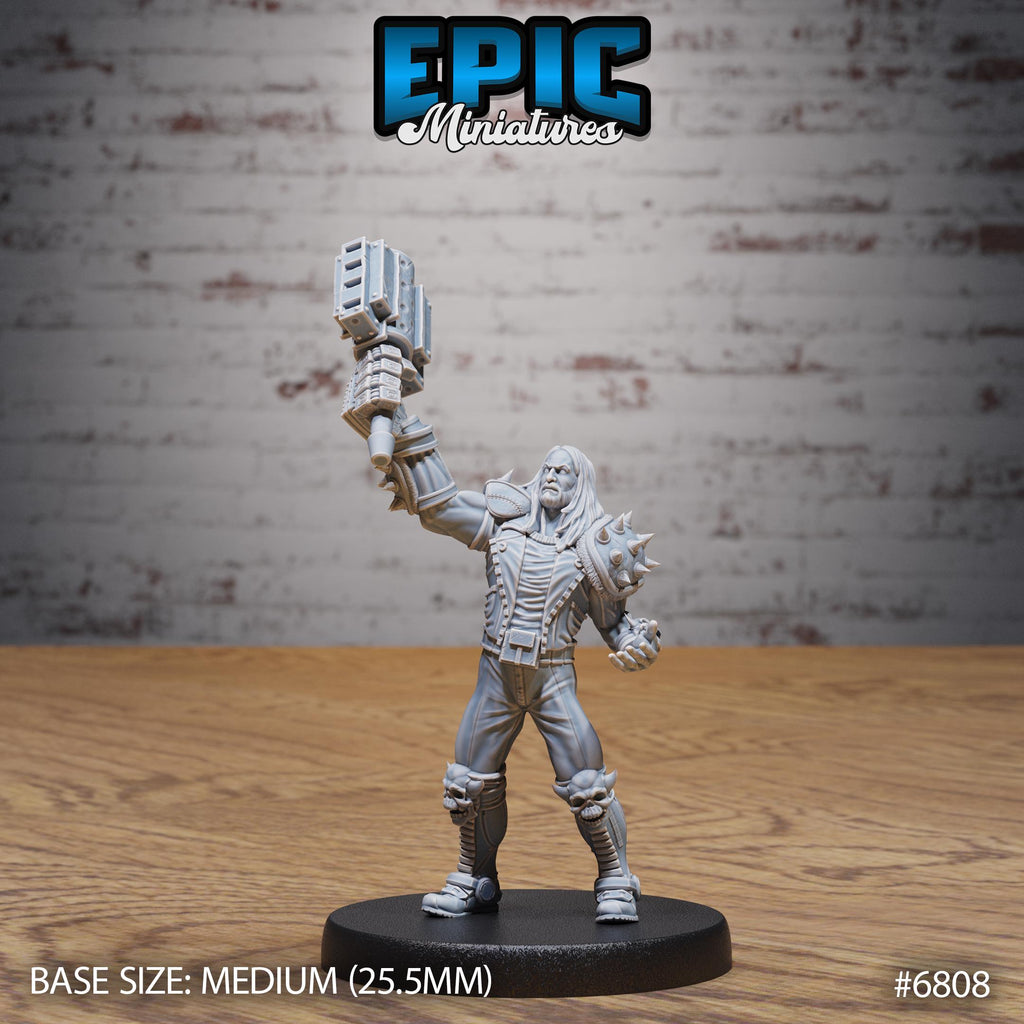 Heavy Metal Crusher Option #6808 front DND miniature Void Incarnate 16k resin
