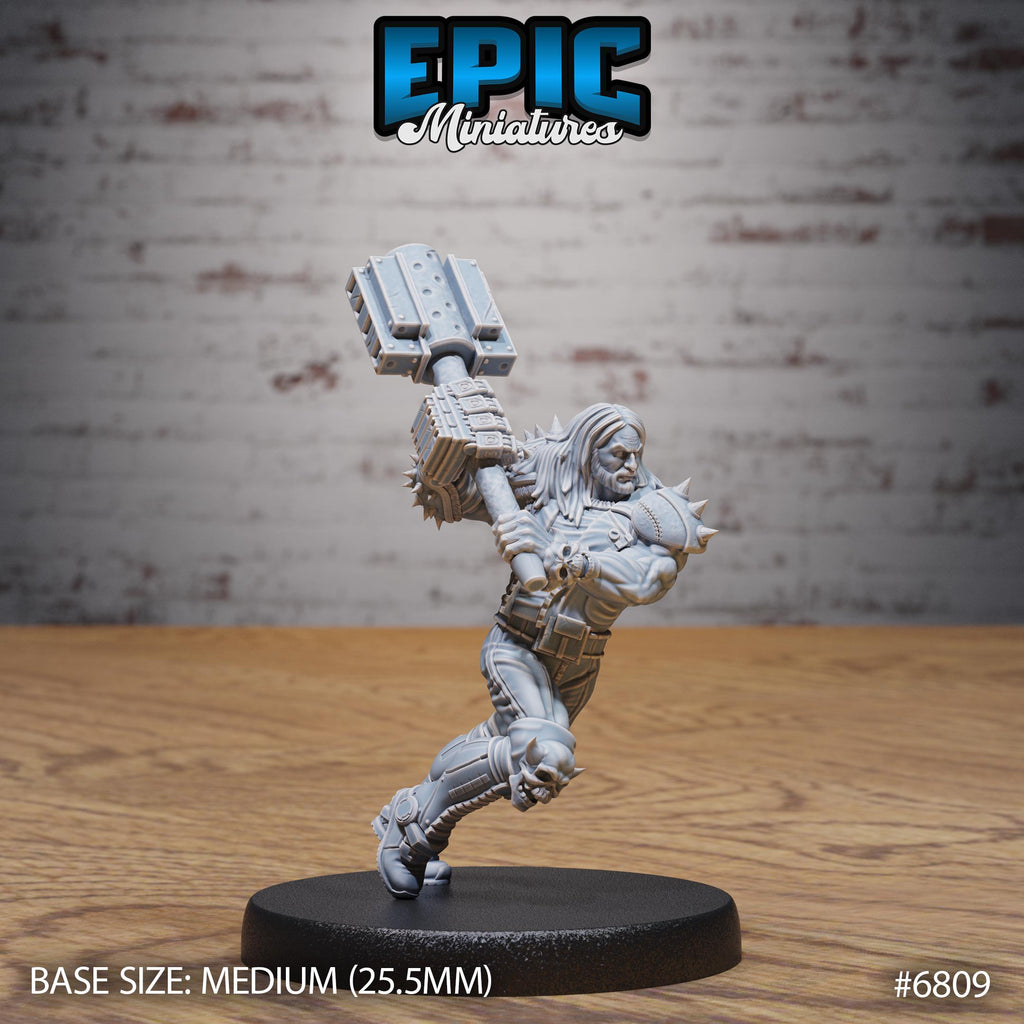 Heavy Metal Crusher Option #6809 front DND miniature Void Incarnate 16k resin