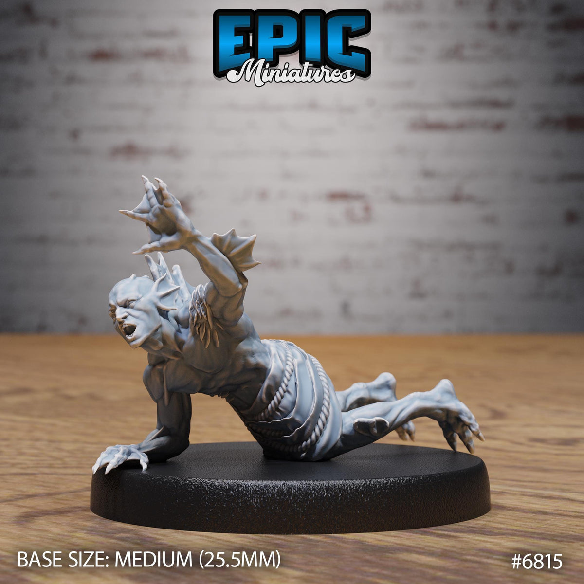 Deep One Spawn Option #6815 front DND miniature Void Incarnate 16k resin