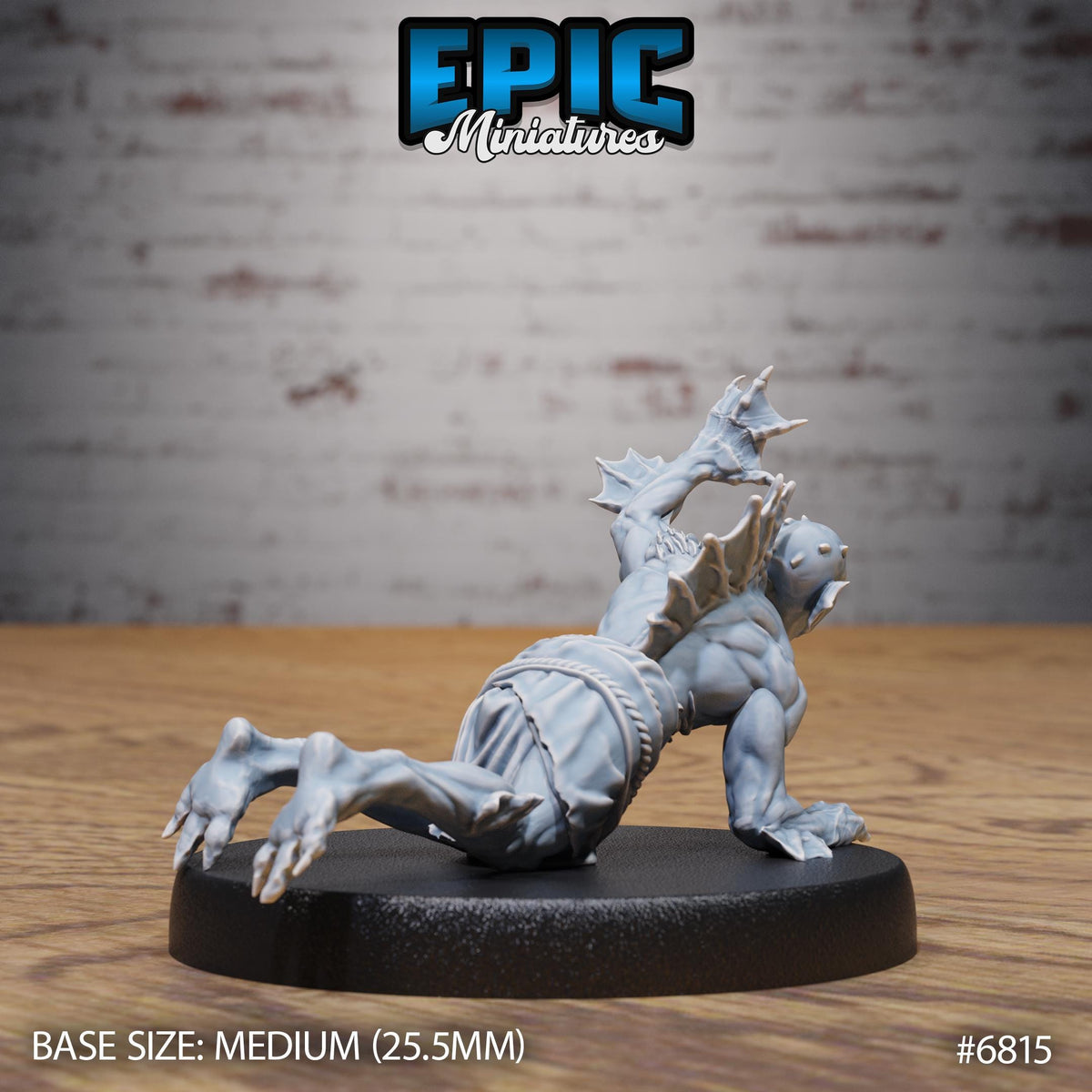Deep One Spawn Option #6815 back DND miniature Void Incarnate 16k resin