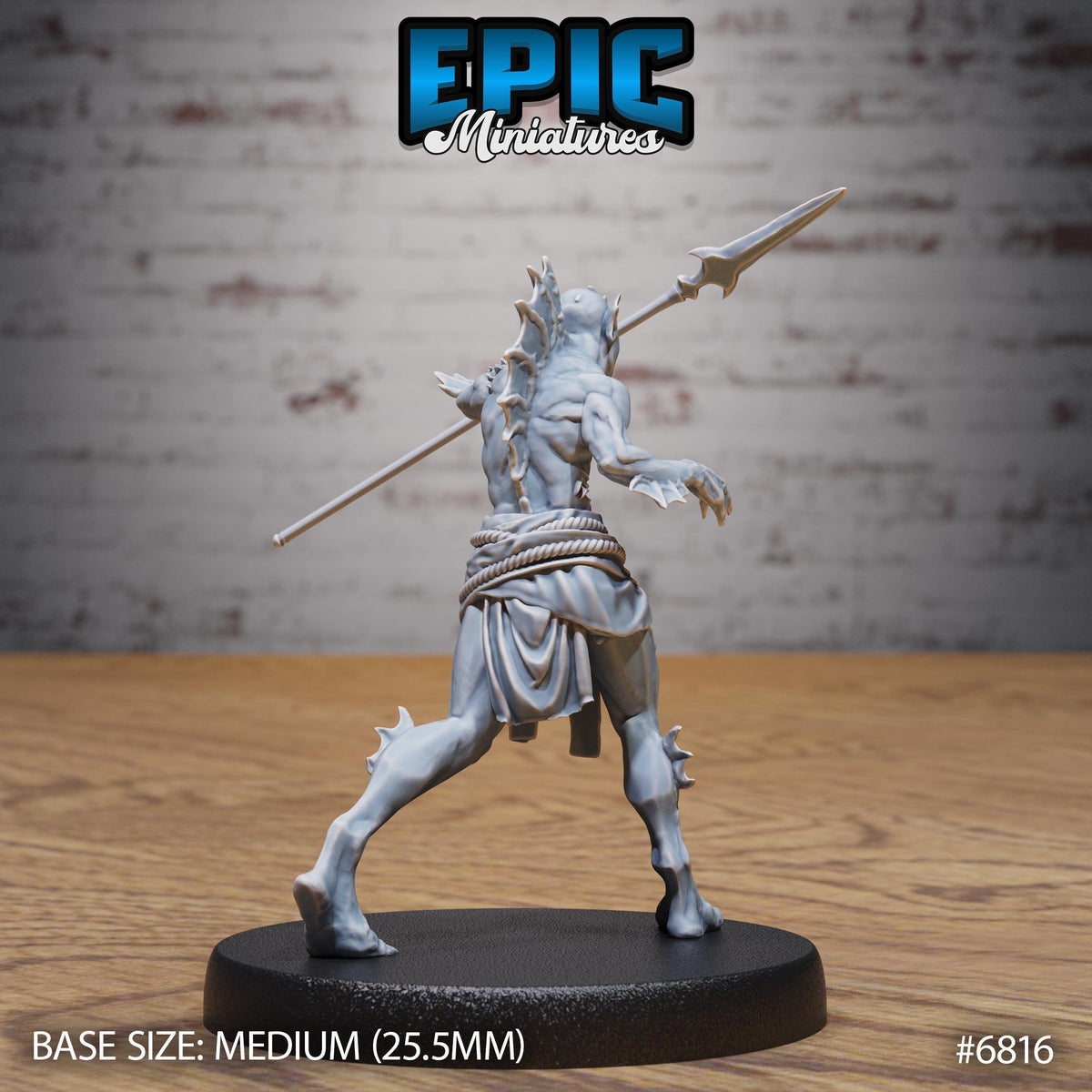 Deep One Spawn Option #6816 back DND miniature Void Incarnate 16k resin