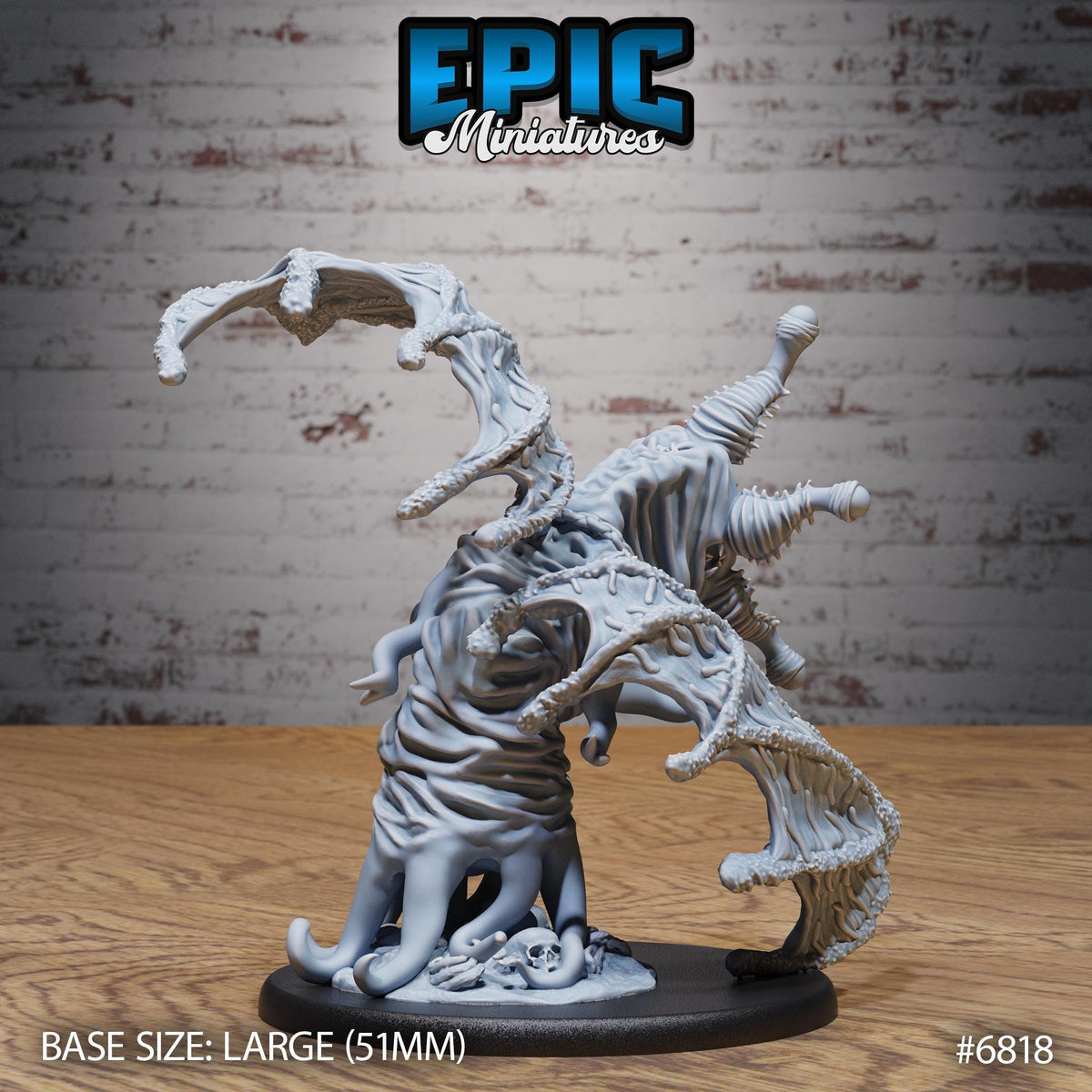 Elder Thing Option #6818 back DND miniature Void Incarnate 16k resin