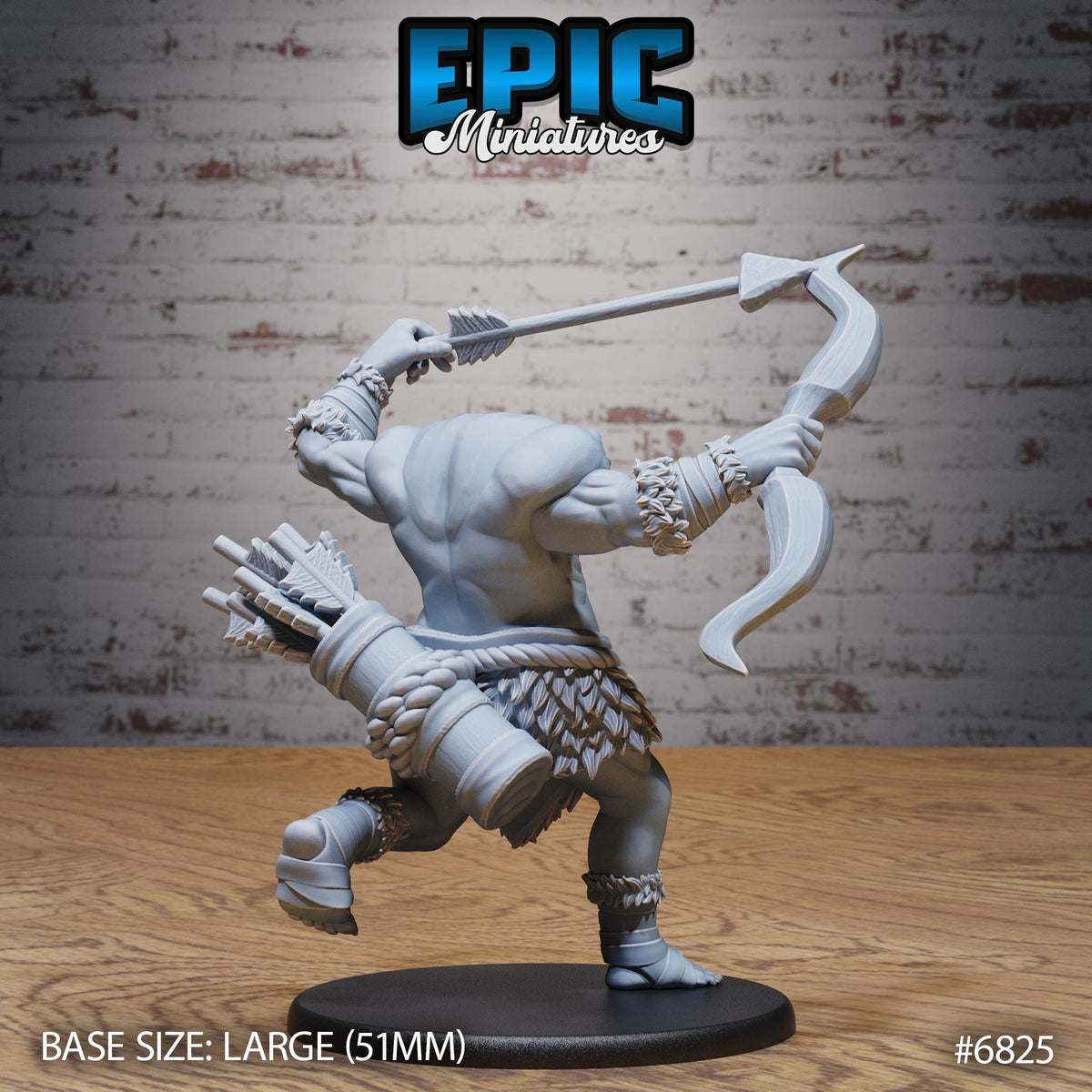 Blemmyes Option #6825 back DND miniature Void Incarnate 16k resin