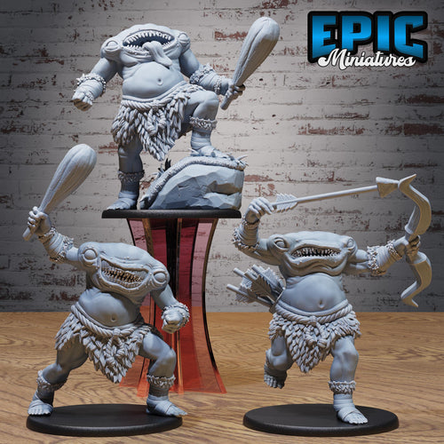 Blemmyes Set of 3 DND miniatures group photo Void Incarnate