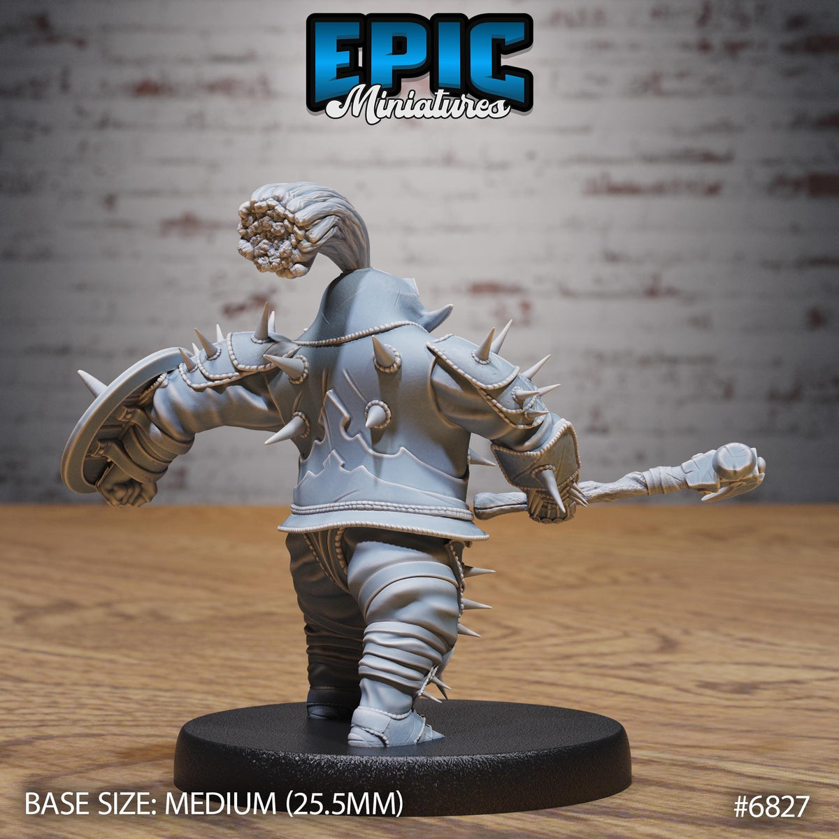 Spike Sadist Option #6827 back DND miniature Void Incarnate 16k resin