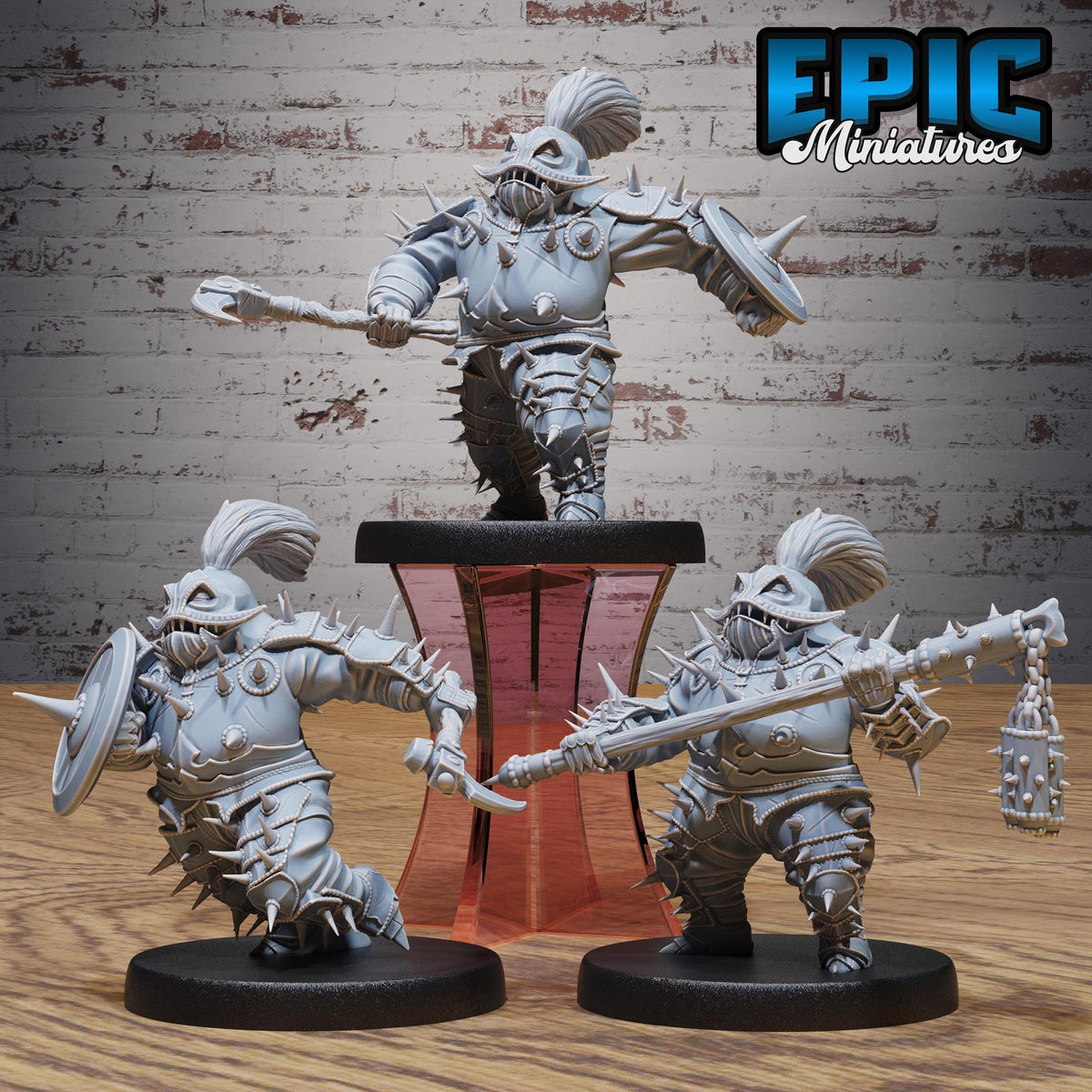 Spike Sadist Set of 3 DND miniatures group photo Void Incarnate