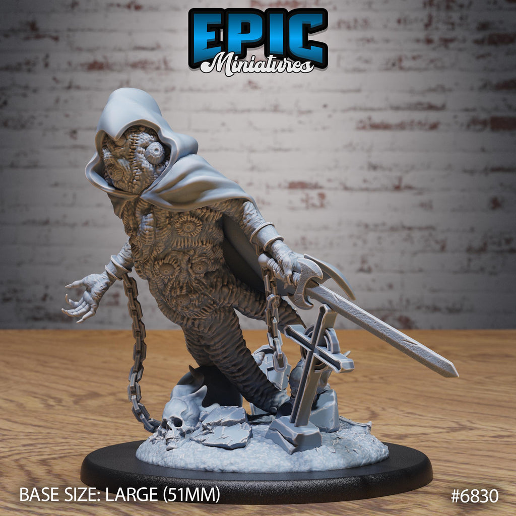 Shoggoth Monk Option #6830 front DND miniature Void Incarnate 16k resin
