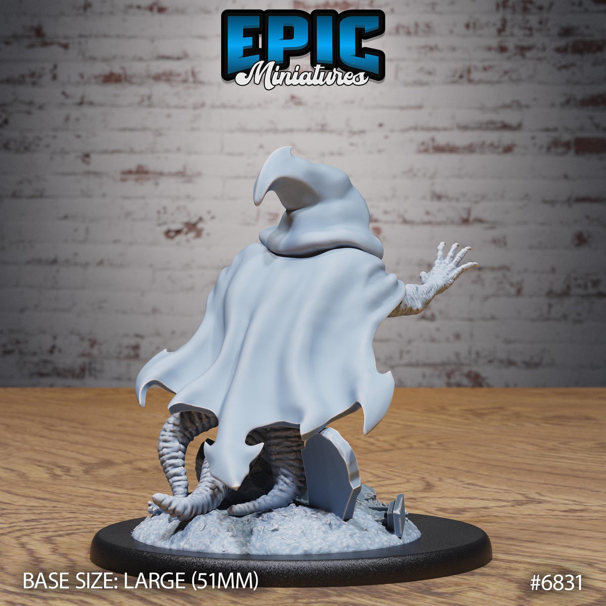 Shoggoth Monk Option #6831 back DND miniature Void Incarnate 16k resin
