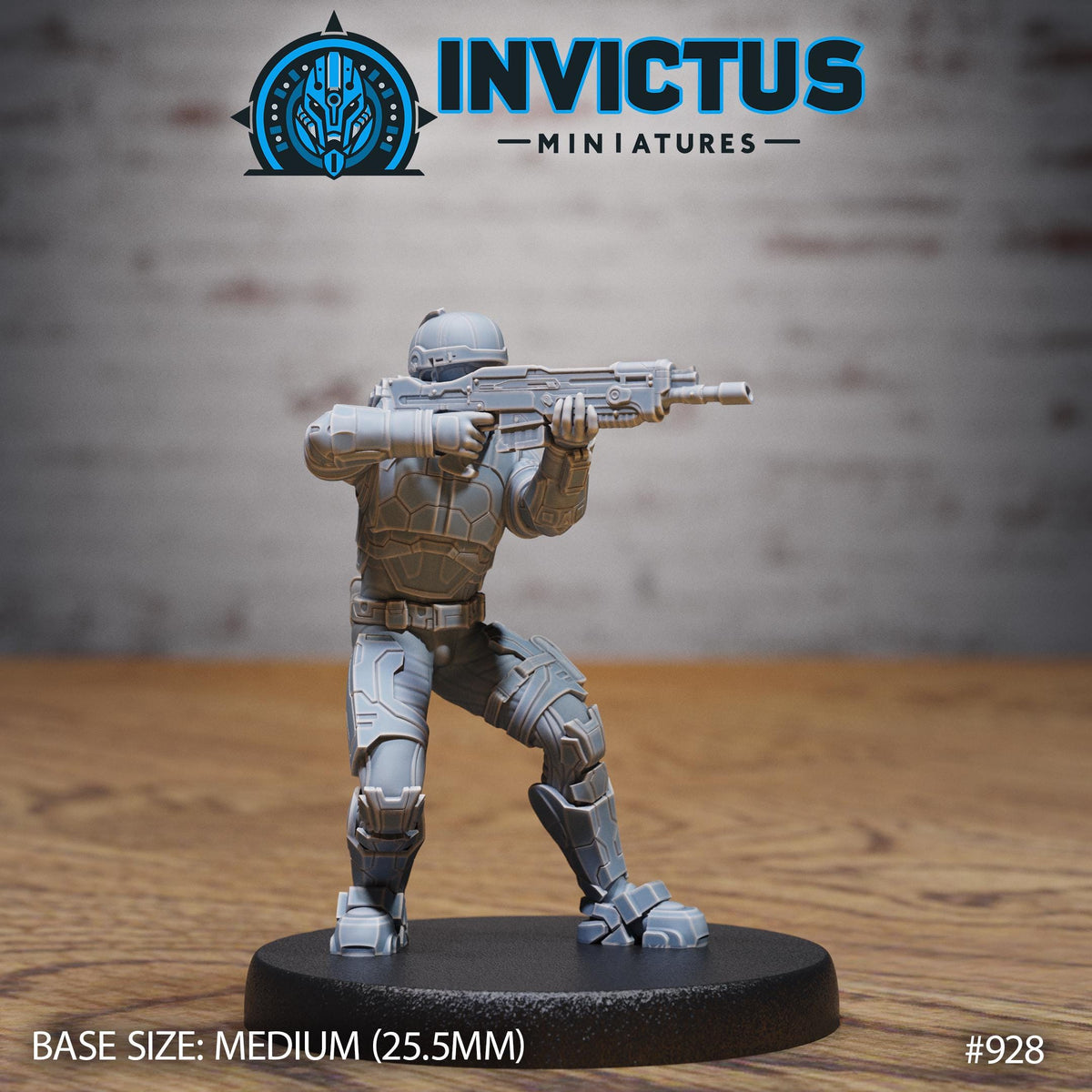 Recon Rider Option #928 front DND miniature Crimson Front 16k resin