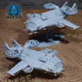 Assault Gunship Set of 2 DND miniatures group photo Crimson Front