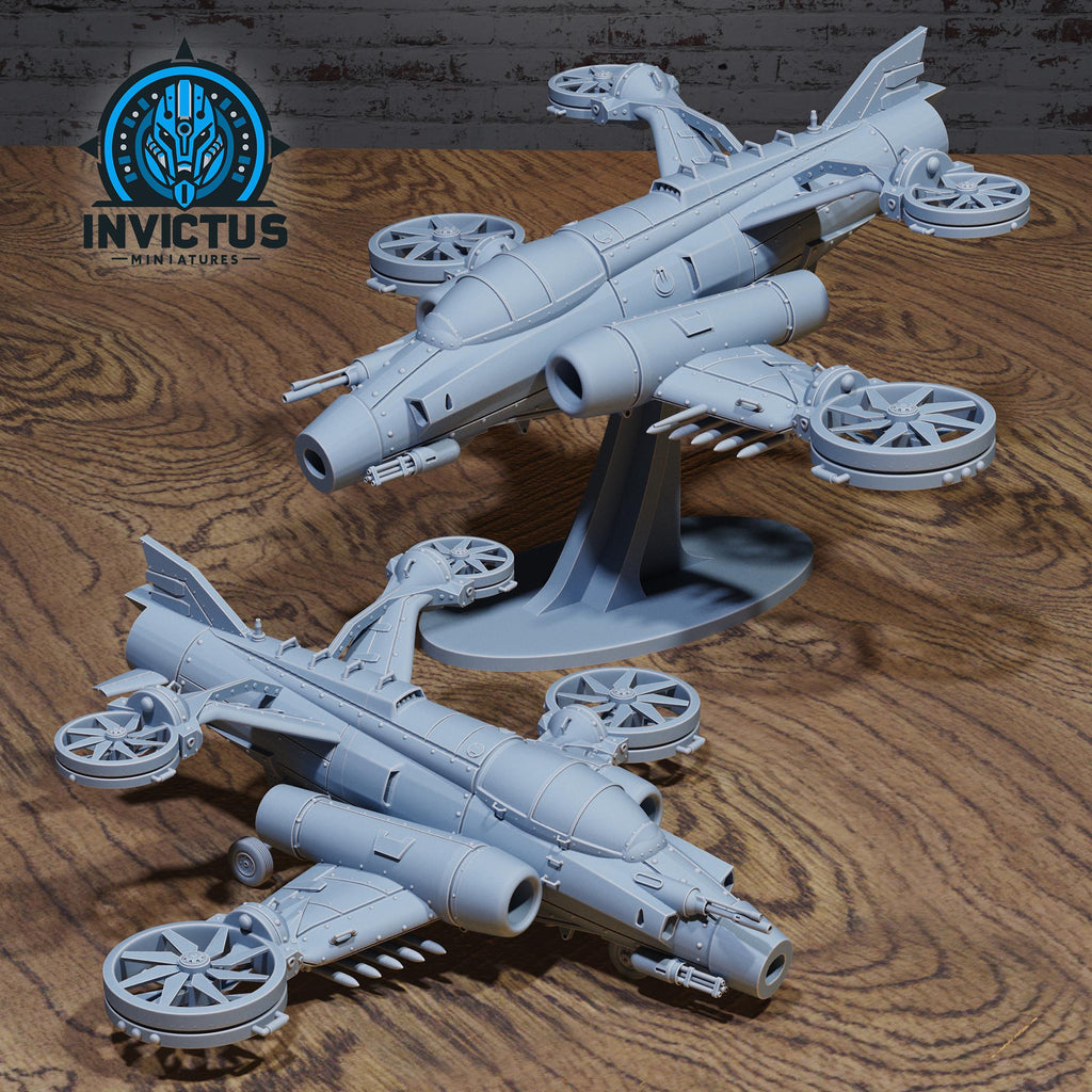 Precision Strike Jet Set of 2 DND miniatures group photo Crimson Front