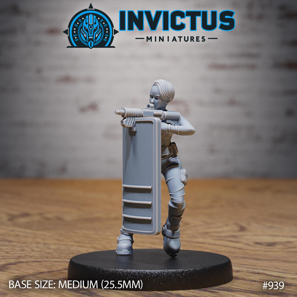 Valkyrie Squad Option #939 front DND miniature Crimson Front 16k resin