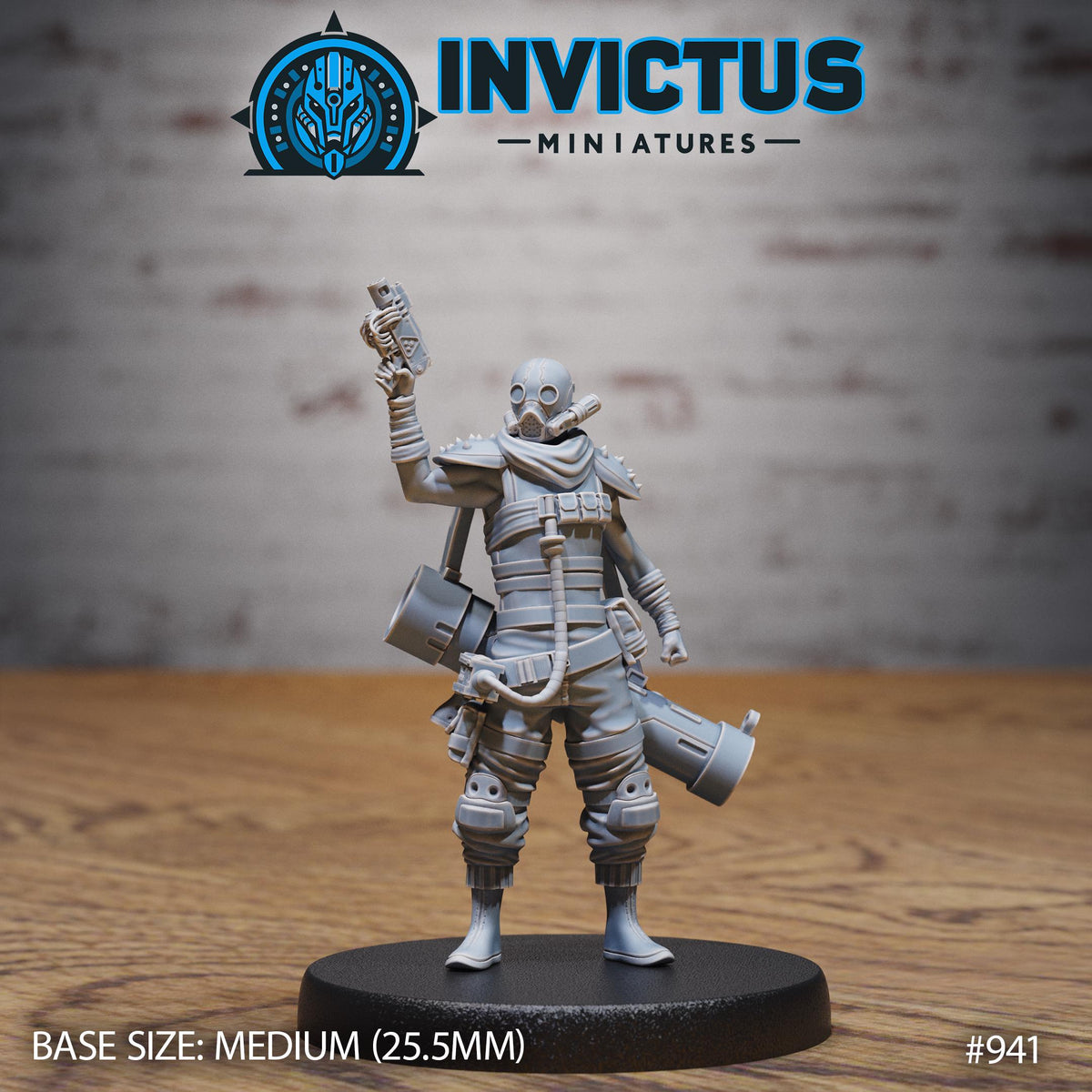Crimson Squad Option #941 front DND miniature Crimson Front 16k resin