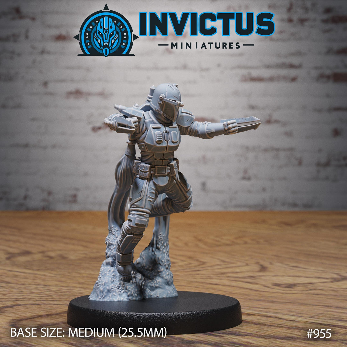 Starforged Family Option #955 front DND miniature Starforged Family 16k resin
