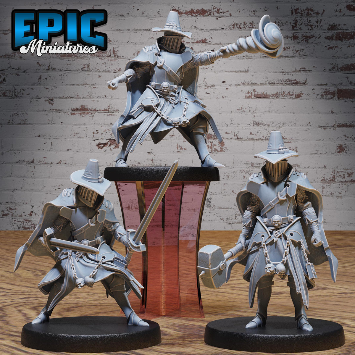 Shadow Hunter Set of 3 DND miniatures group photo Vampire Invasion