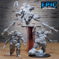 Half Troll Giant Set of 3 DND miniatures group photo Norse Barbarians