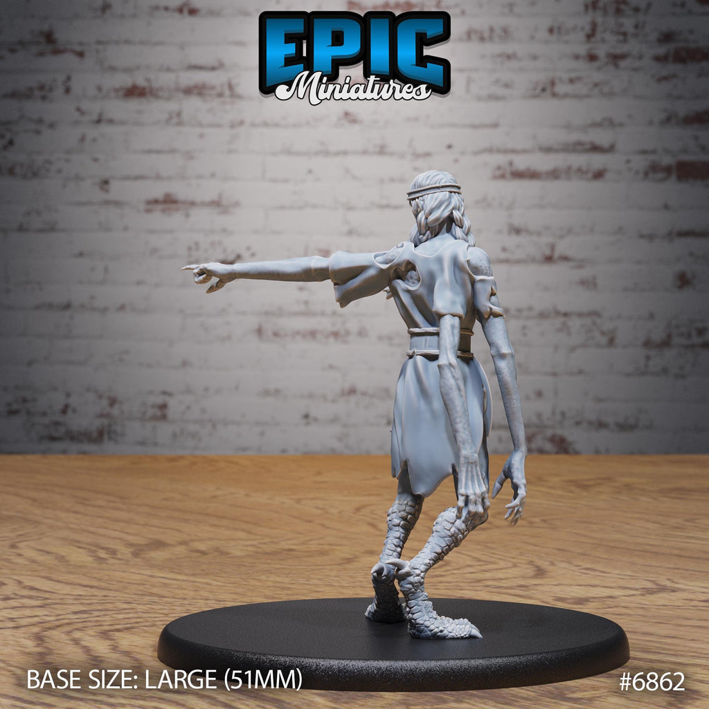 Norse Volva Option #6862 back DND miniature Norse Barbarians 16k resin