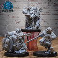 Dunewalker Set of 3 DND miniatures group photo Starforged Family