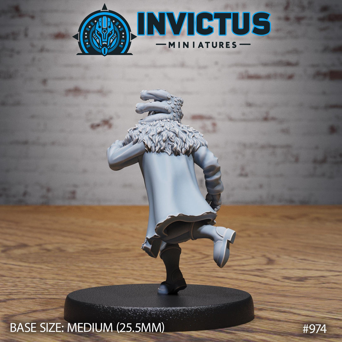 Space Smuggler Option #974 back DND miniature Starforged Family 16k resin