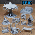 Void Environment Set DND miniatures group photo Void Incarnate