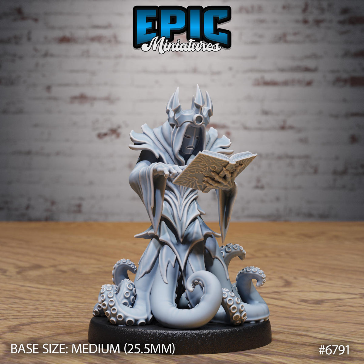 Hastur Yellow King Avatar Option #6791 front DND miniature Void Incarnate 16k resin