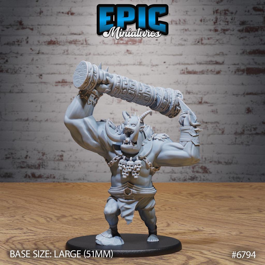Chaos Troll Option #6794 front DND miniature Void Incarnate 16k resin