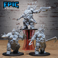 Cannibal Mutant Set of 3 DND miniatures group photo Void Incarnate