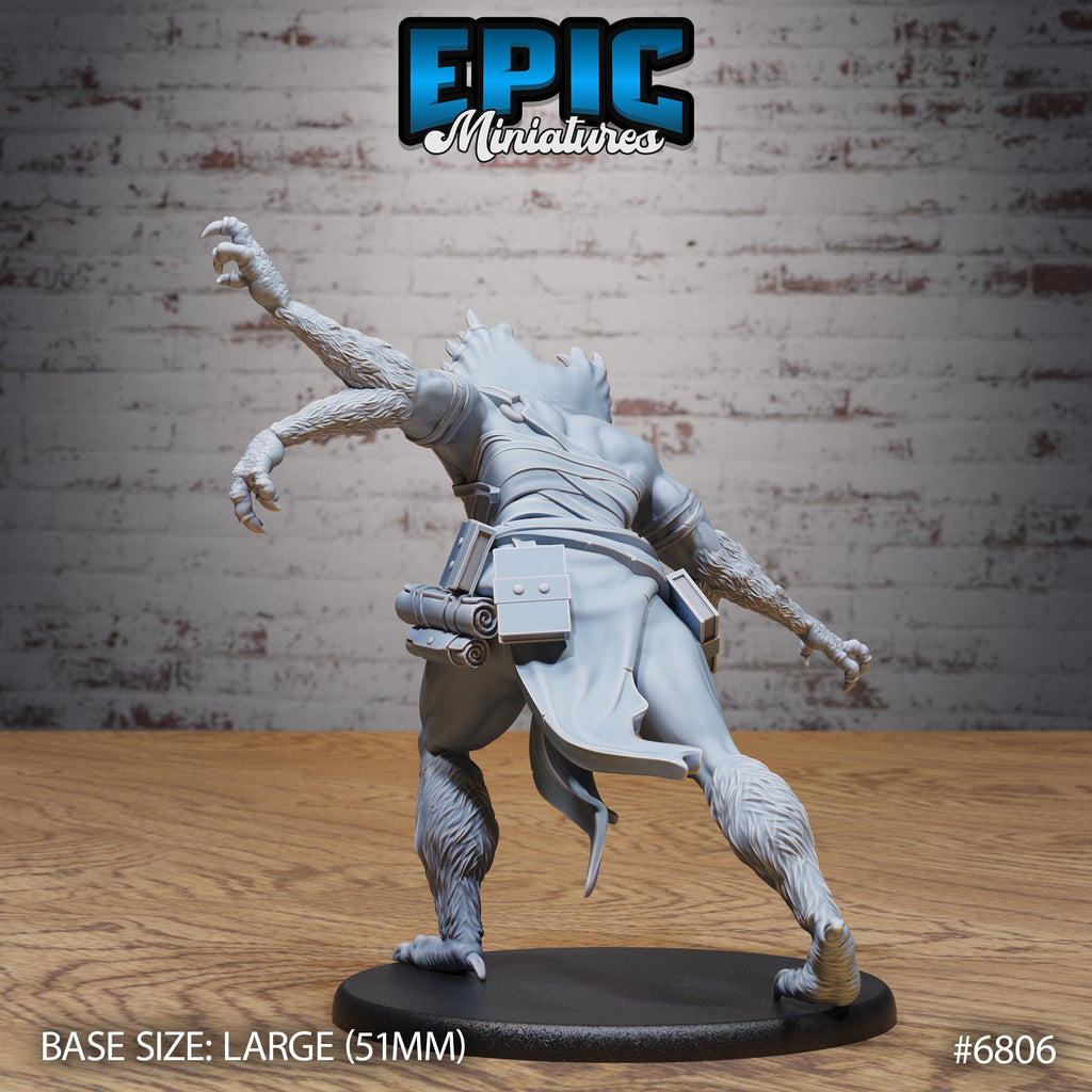 Gug Abomination Option #6806 back DND miniature Void Incarnate 16k resin