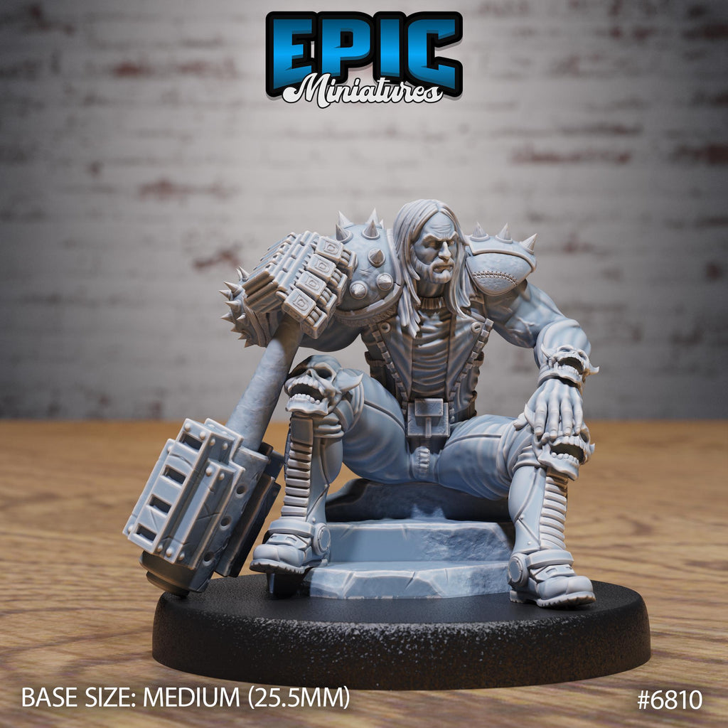Heavy Metal Crusher Option #6810 front DND miniature Void Incarnate 16k resin
