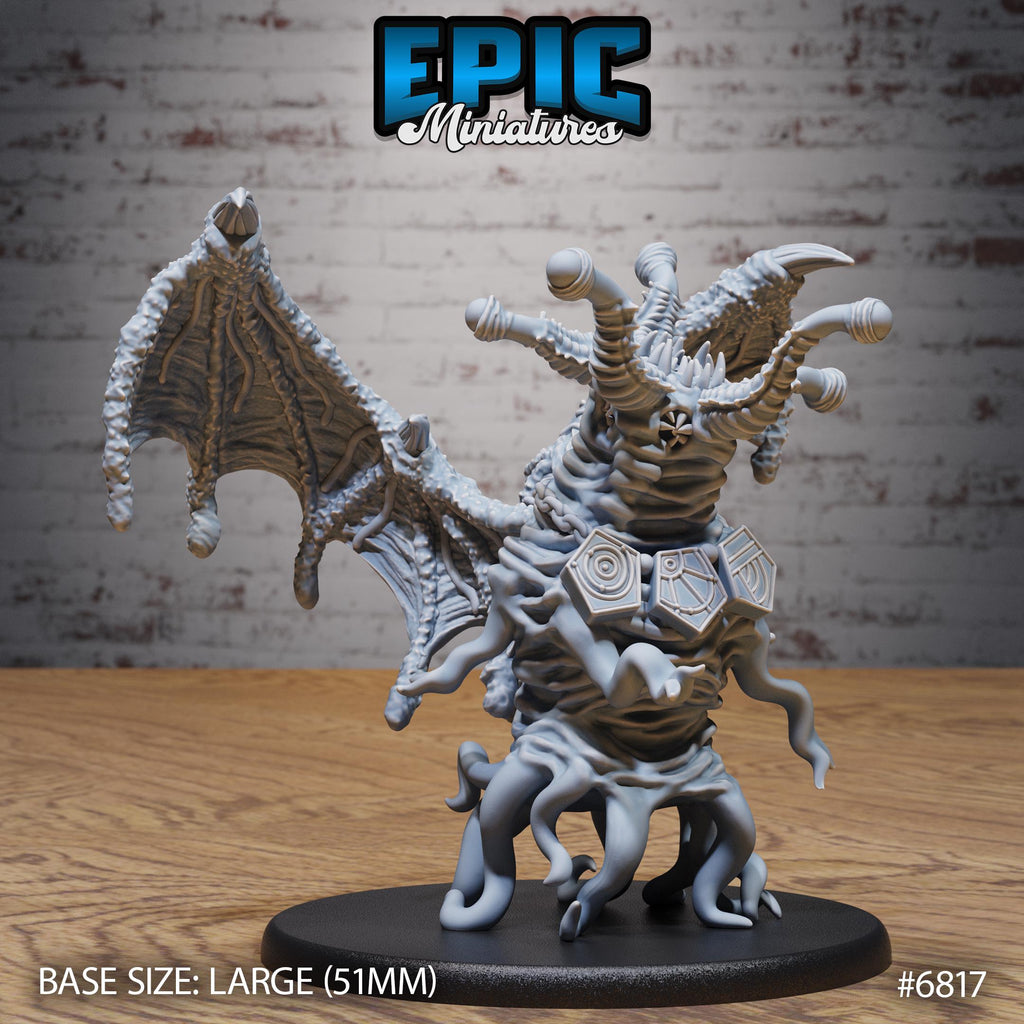 Elder Thing Option #6817 front DND miniature Void Incarnate 16k resin