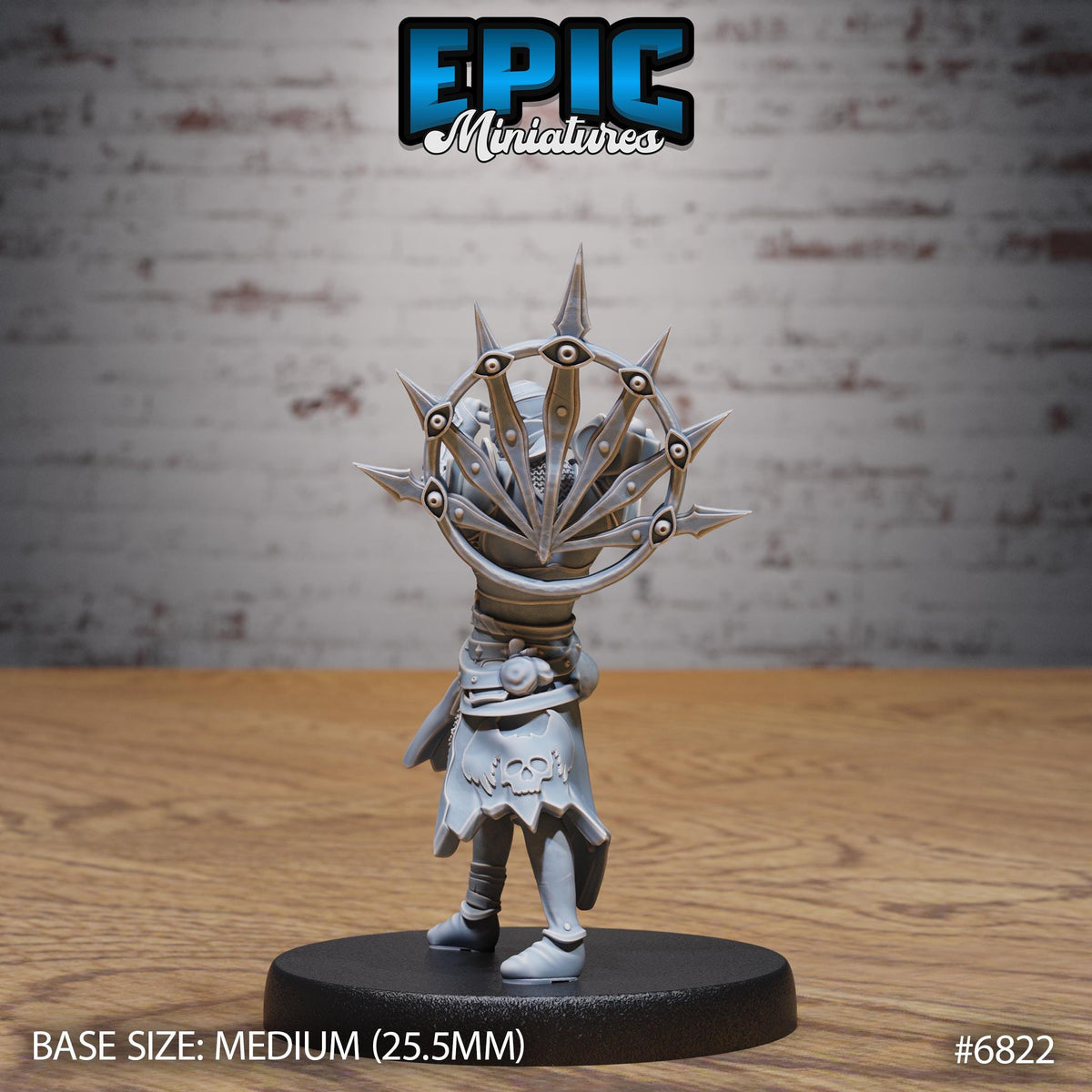 All-Seeing Knight Option #6822 back DND miniature Void Incarnate 16k resin