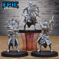 All-Seeing Knight Set of 3 DND miniatures group photo Void Incarnate