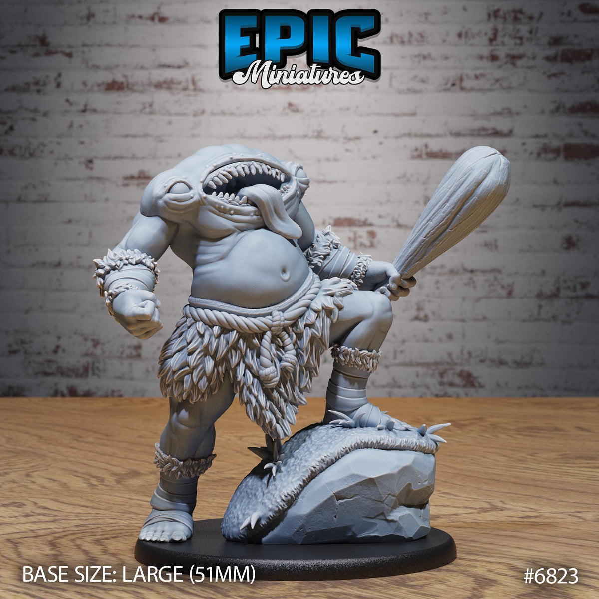 Blemmyes Option #6823 front DND miniature Void Incarnate 16k resin