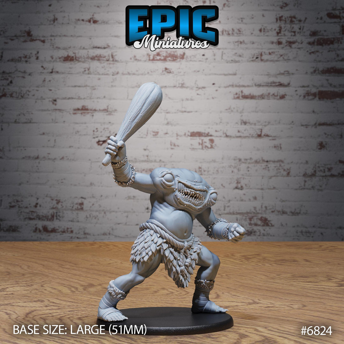 Blemmyes Option #6824 front DND miniature Void Incarnate 16k resin