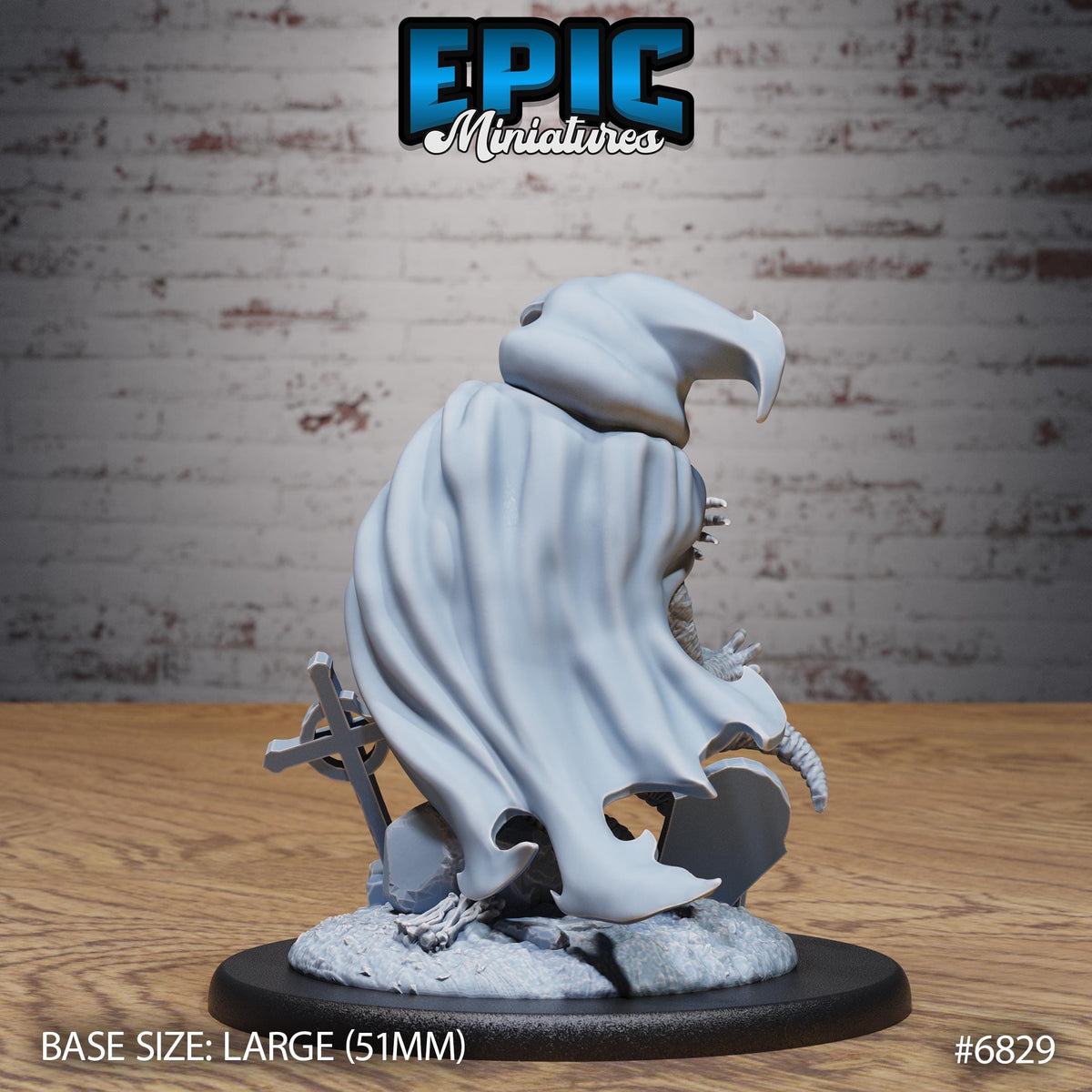Shoggoth Monk Option #6829 back DND miniature Void Incarnate 16k resin