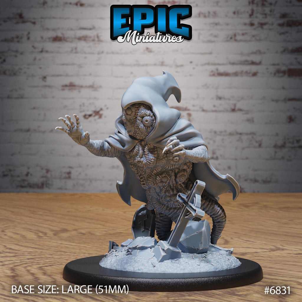 Shoggoth Monk Option #6831 front DND miniature Void Incarnate 16k resin