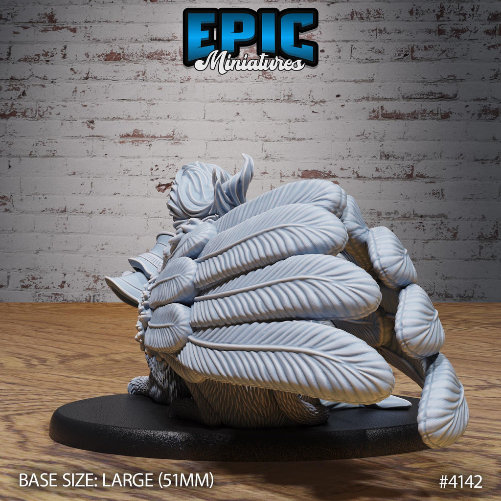 Sphinx Prime Option #4142 back DND miniature Bone Dry Desert 16k resin