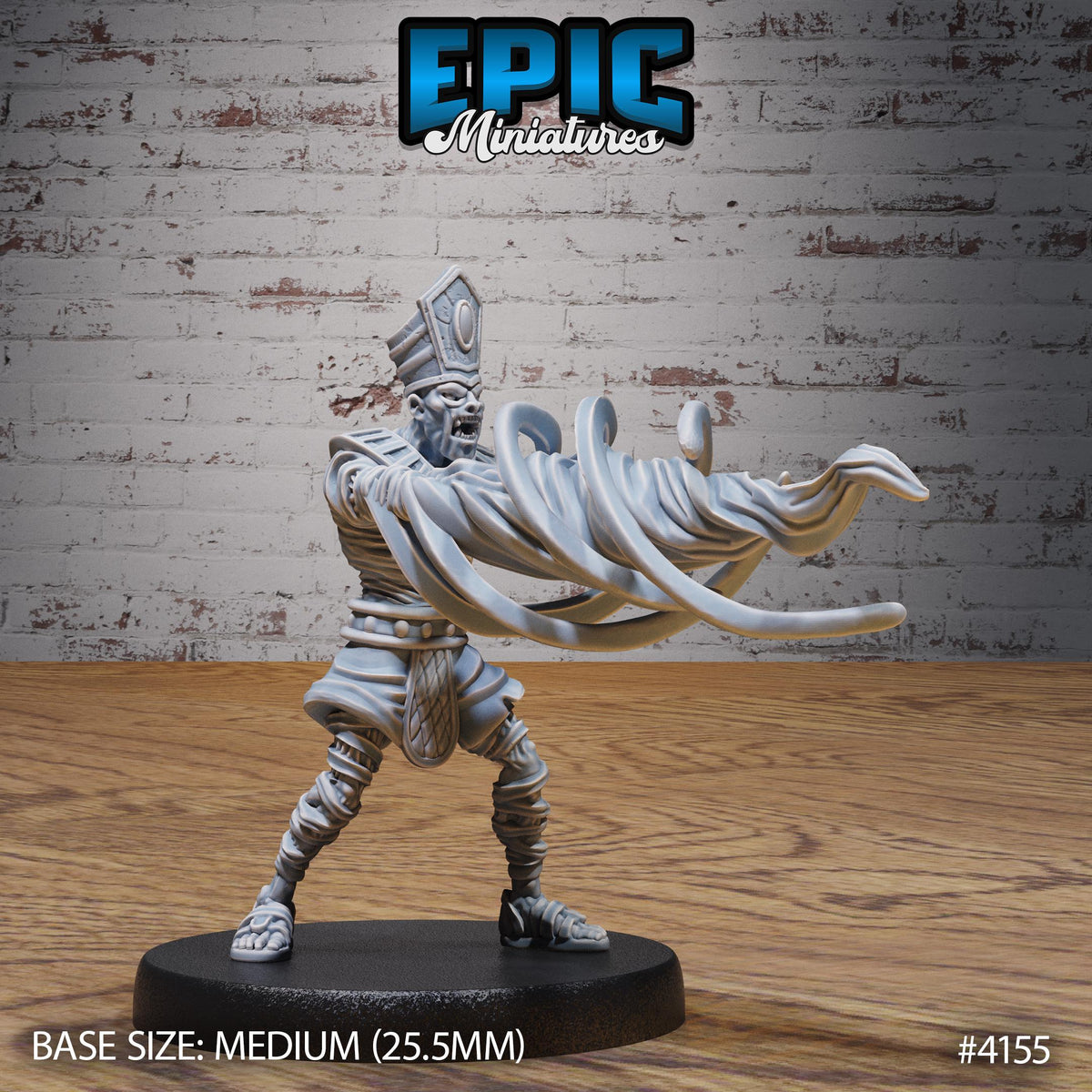 Ancient Egyptian High Priest Set of 5 DND miniature Bone Dry Desert photo 7