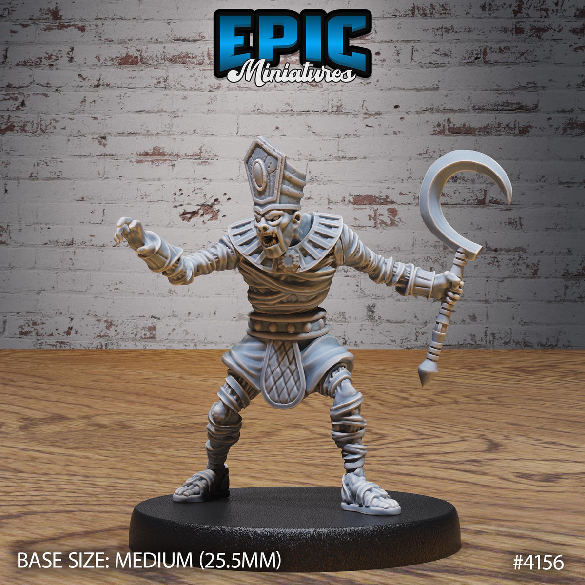 Ancient Egyptian High Priest Set of 5 DND miniature Bone Dry Desert photo 9