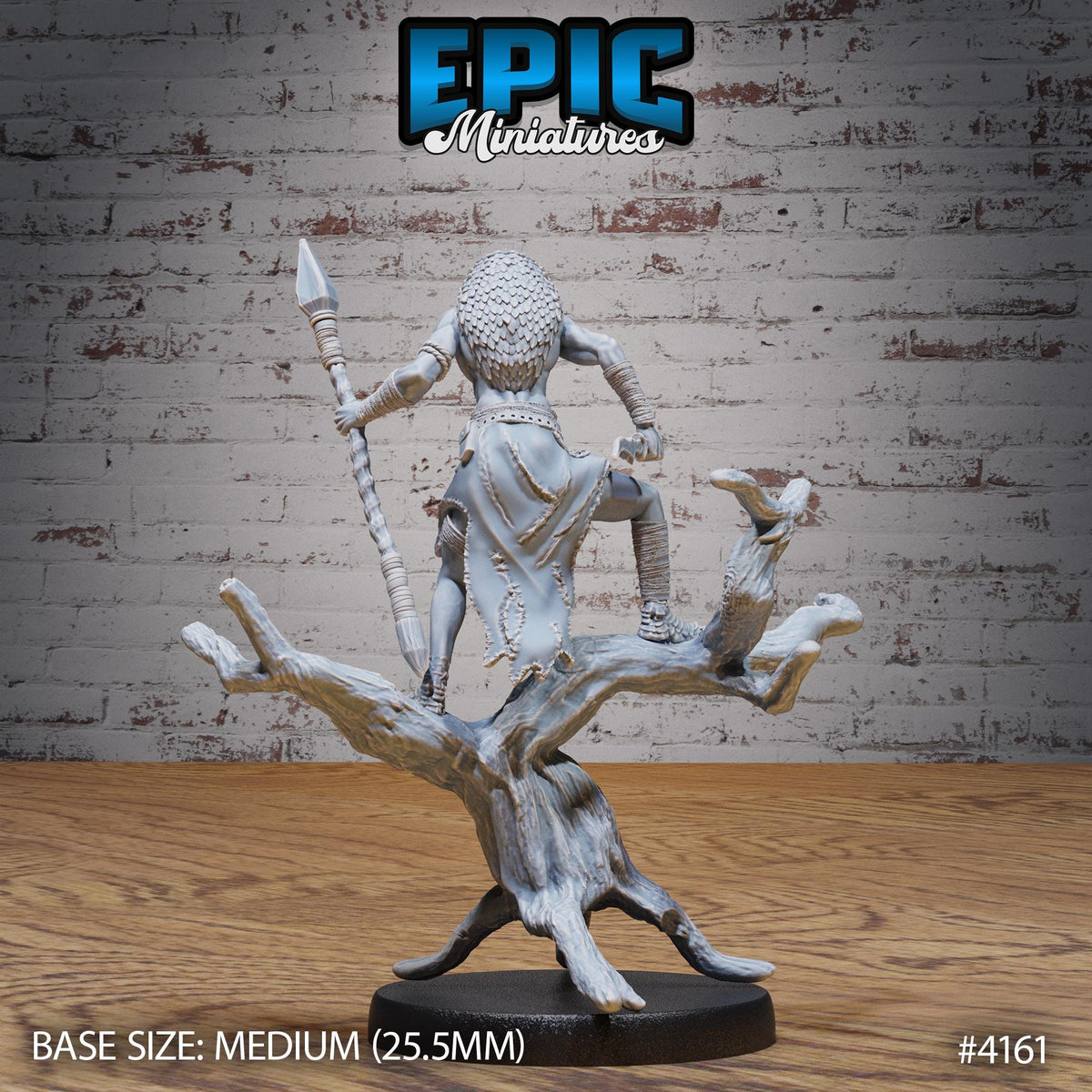 Servant of Thot Option #4161 back DND miniature Bone Dry Desert 16k resin
