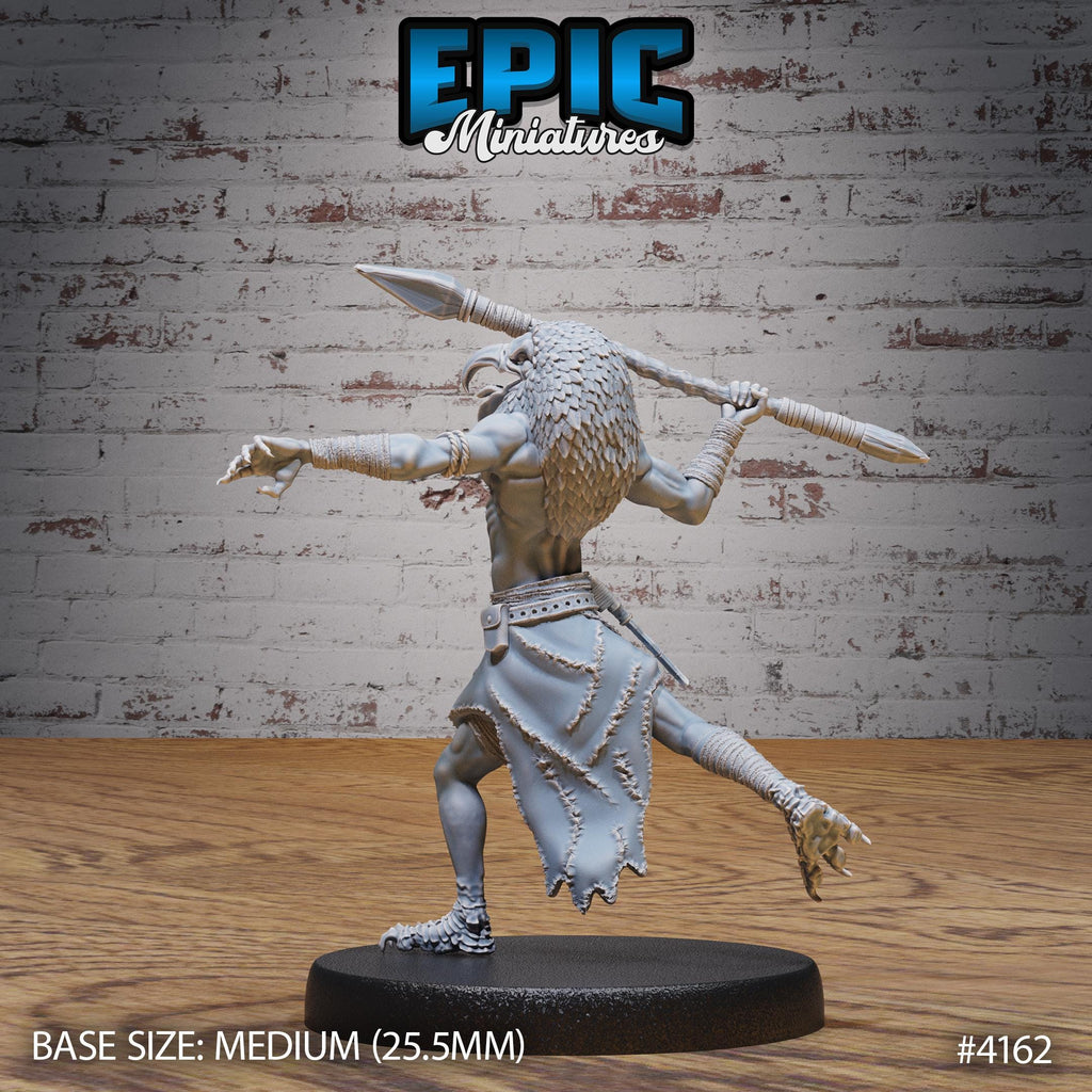 Servant of Thot Option #4162 back DND miniature Bone Dry Desert 16k resin