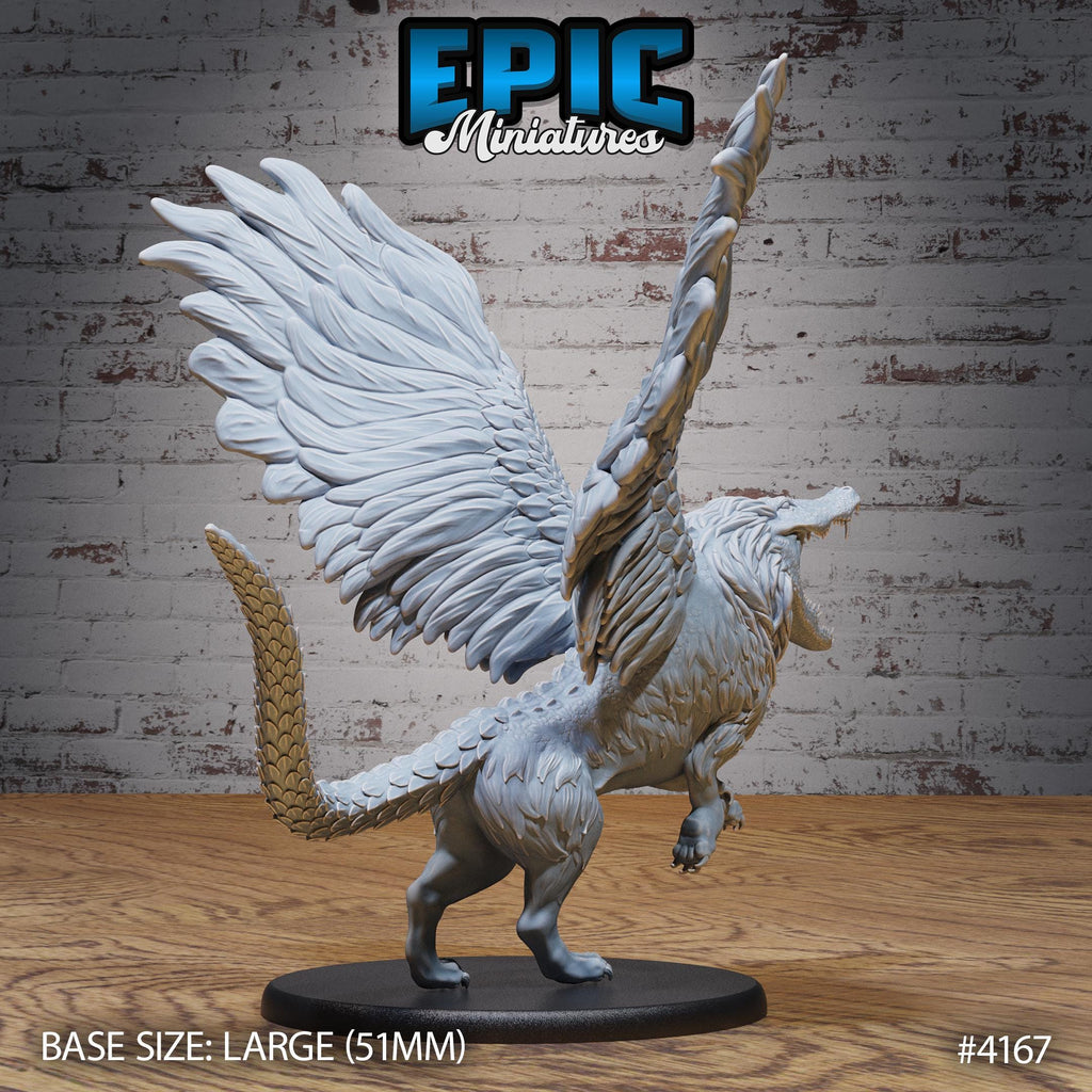 Ammit Beast Option #4167 back DND miniature Bone Dry Desert 16k resin