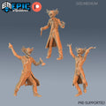 Dr. Zombiestein Set of 3 DND miniatures group photo Castle of Terror