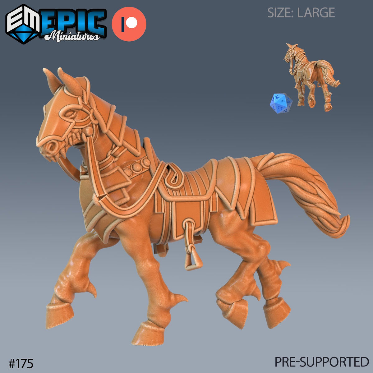 Demonic Horse DND Miniature Castle of Terror Collection Dungeons and Dragons Mini TTRPG Mini-Strahd Ravenloft Vecna Baldur's Gate Avernus DND miniatures group photo