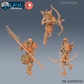 Skeleton Set of 3 DND miniatures group photo Castle of Terror