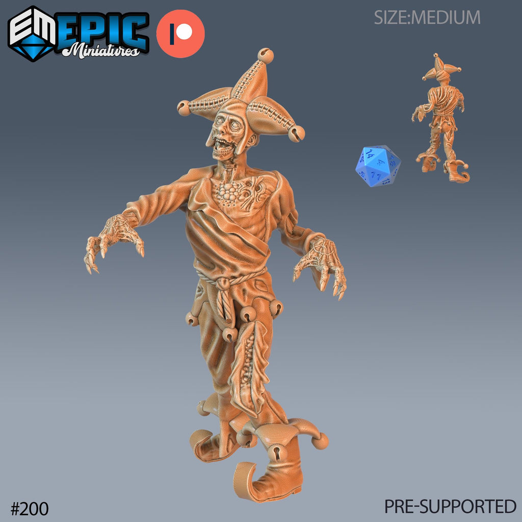 Zombie Option #200 front DND miniature Castle of Terror 16k resin