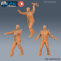 Flesh Golem The Creature Set of 3 DND miniatures group photo Castle of Terror