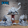 Hammertail Dinosaur Set of 3 DND miniatures group photo Elemental Lands